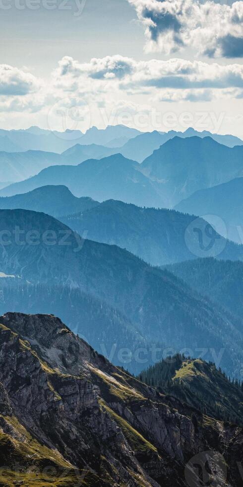 A mountain range photo