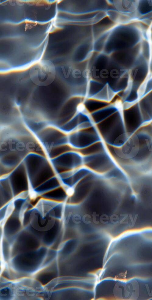A close up of water ripples photo