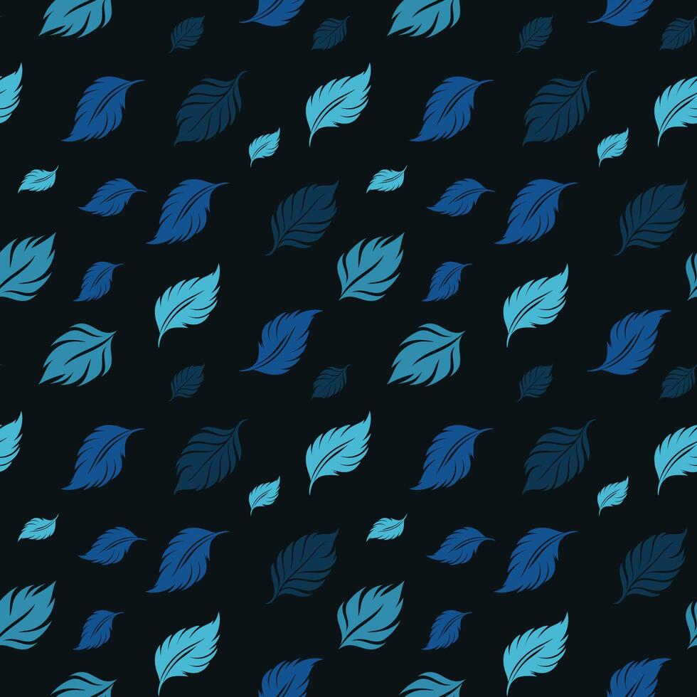 Colorful leaf patterns create a vibrant textile design suitable for fashion and home decor projects vector