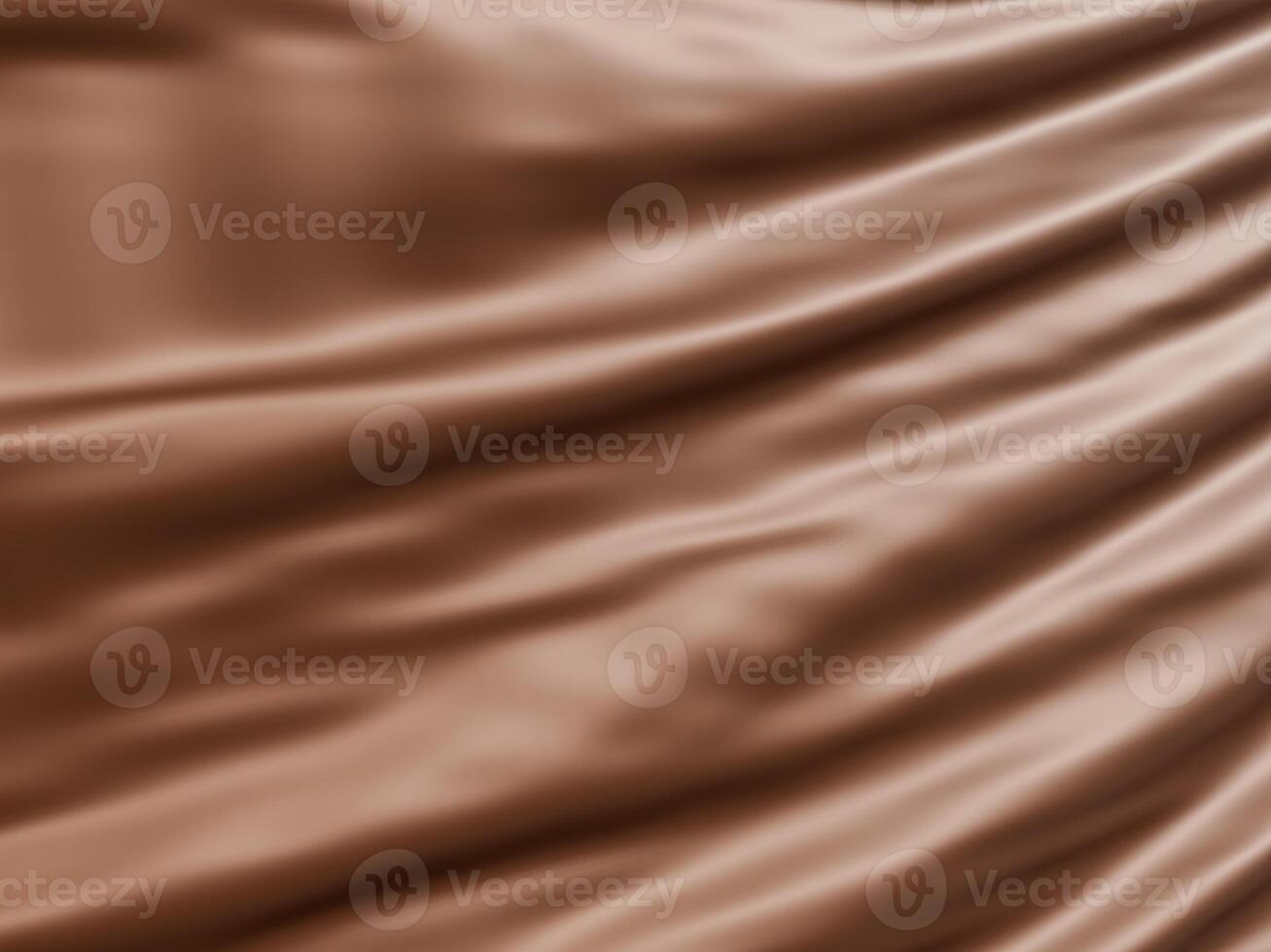 Abstract background luxury cloth or liquid wave or wavy folds of grunge silk texture satin material or luxurious background or elegant wallpaper design, brown background photo