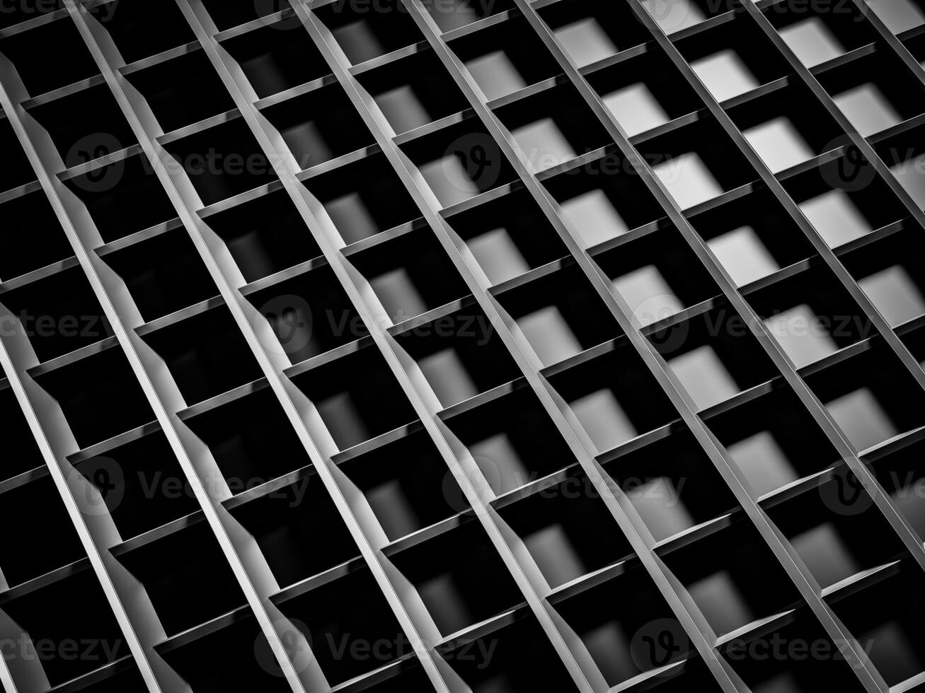 Abstract dark background illustration with geometric graphic elements photo