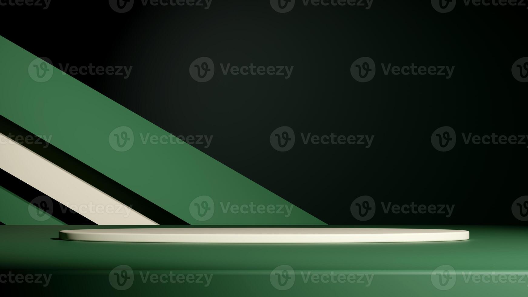 Set of cylinder pedestal podium display, Empty room background. Abstract modern rendering 3d shape for products display presentation. Pastel minimal wall scene, Studio room photo