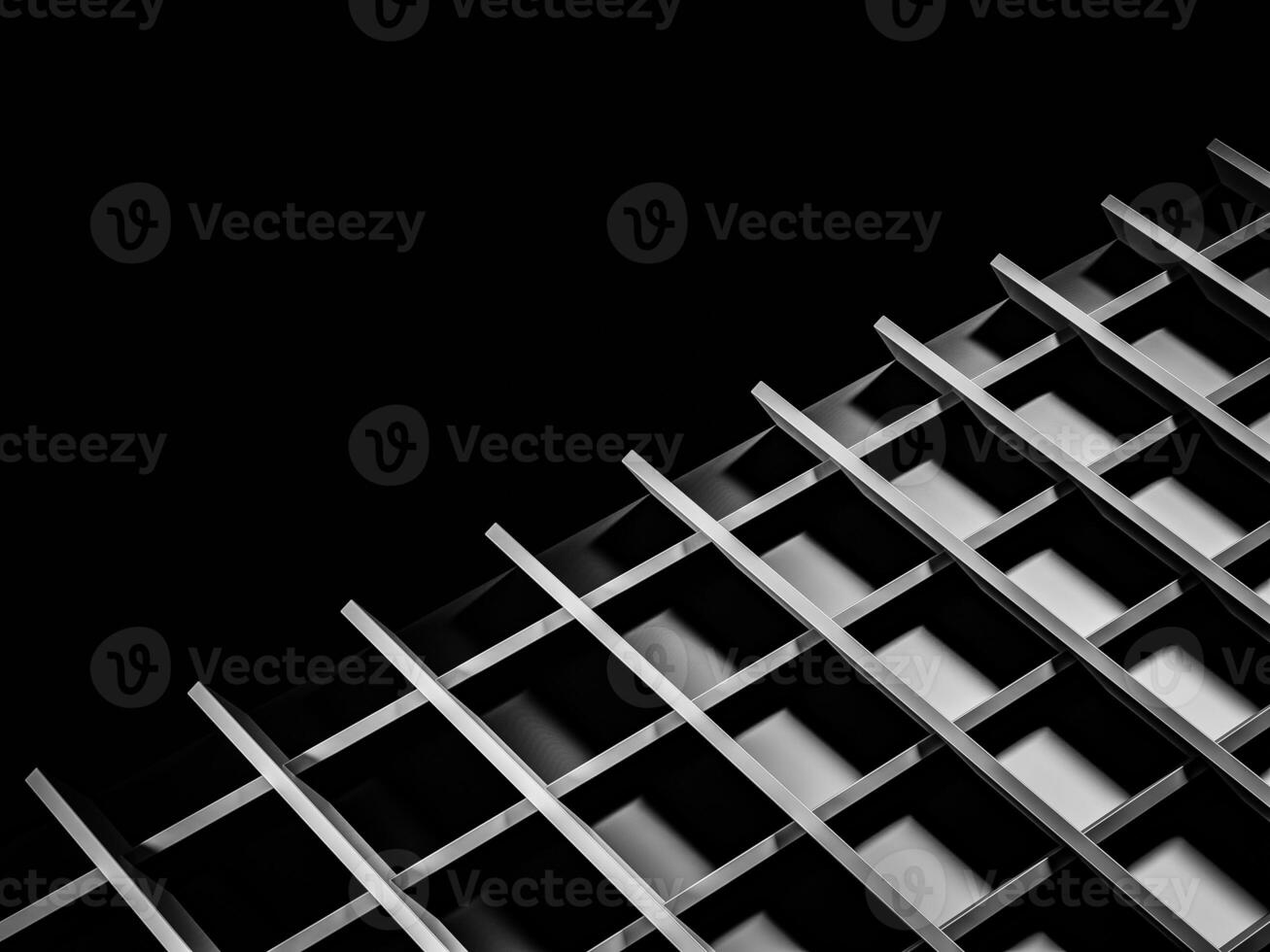 Abstract dark background illustration with geometric graphic elements photo