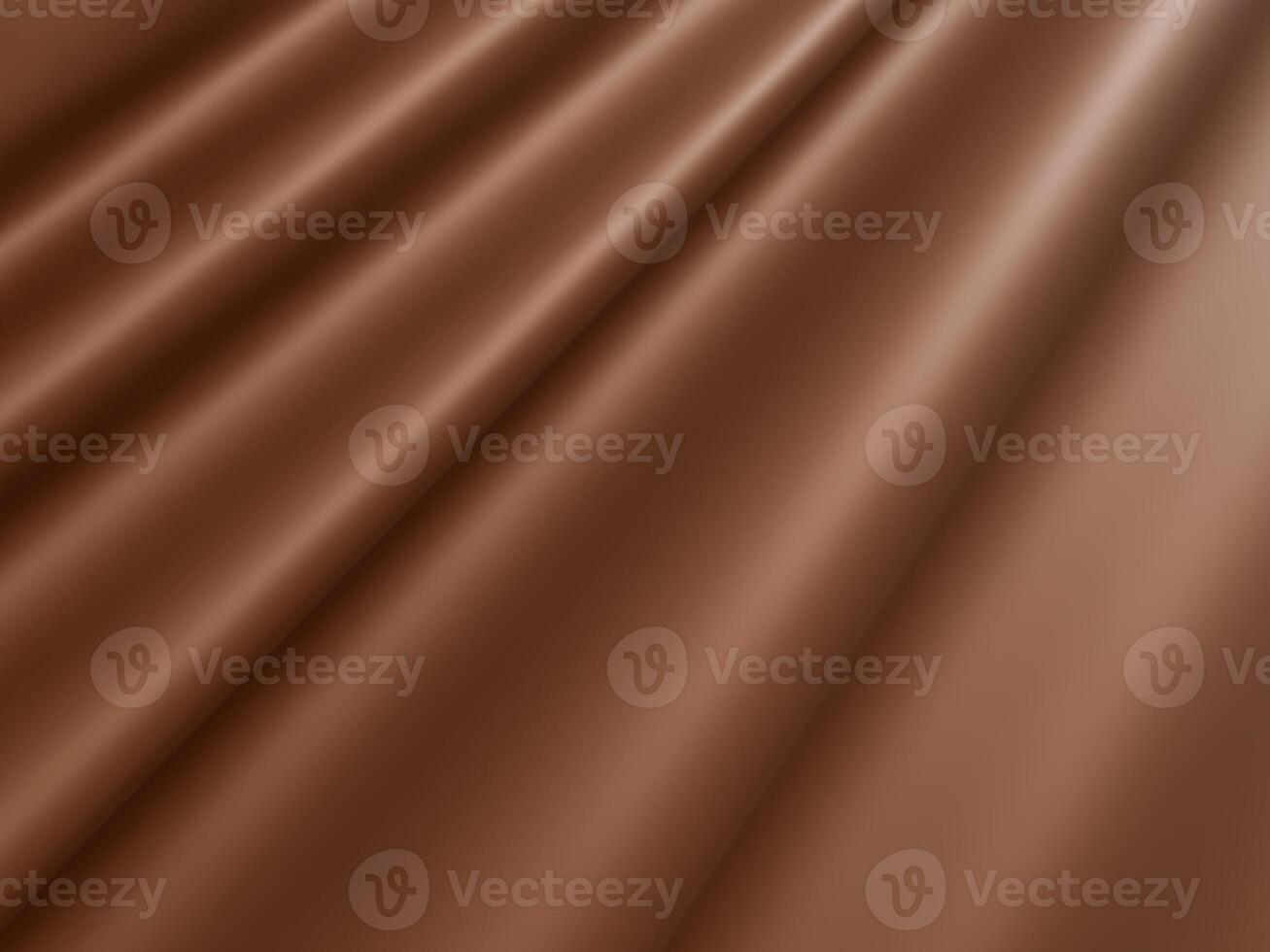 Abstract background luxury cloth or liquid wave or wavy folds of grunge silk texture satin material or luxurious background or elegant wallpaper design, brown background photo