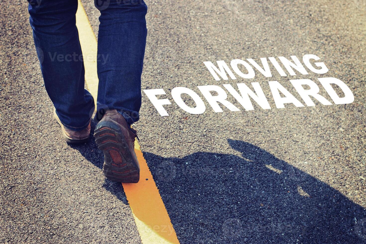 Moving forward - the power of positive thinking photo