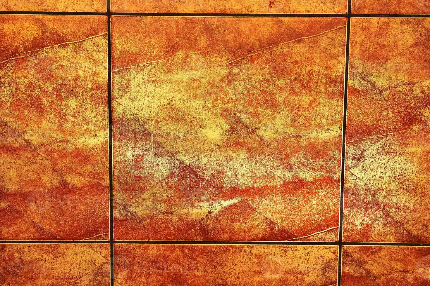 Red brown orange tile marble abstract background, cover photo