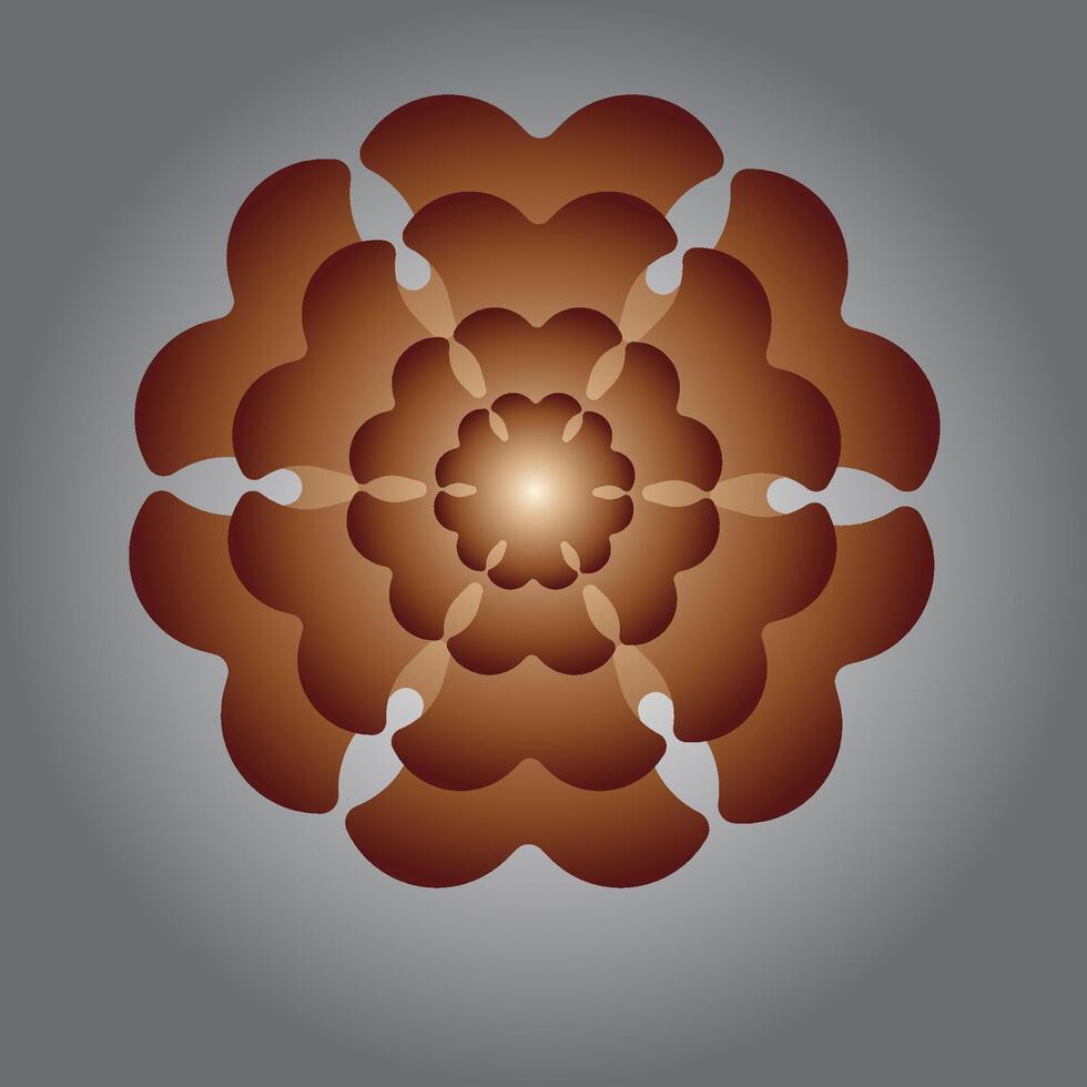 Layered Shape Image vector
