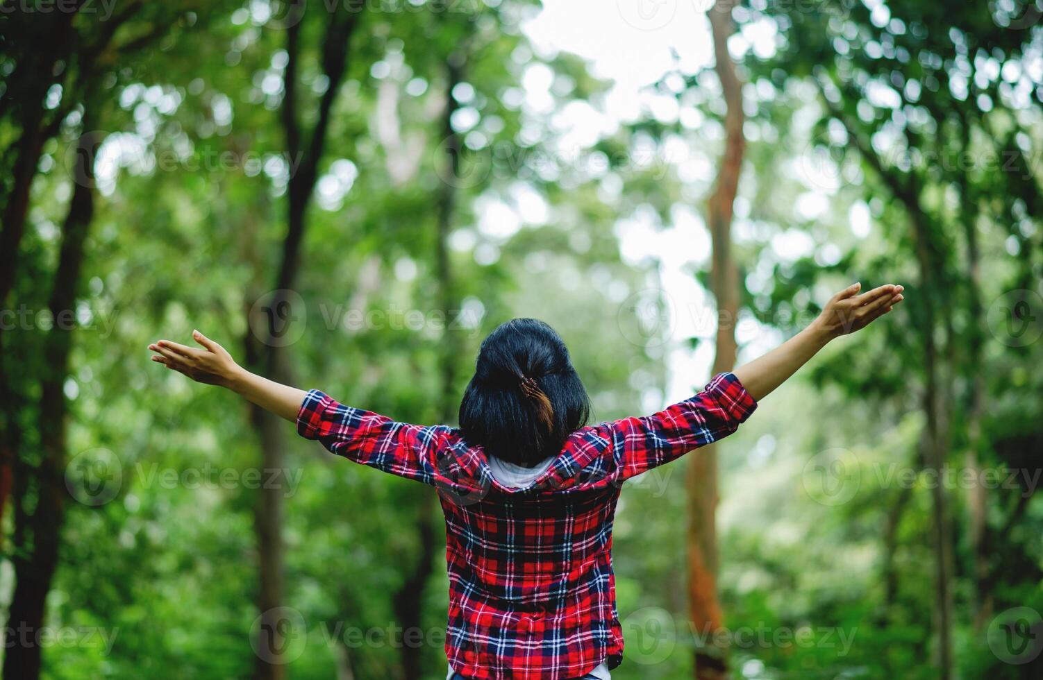 Living freely and being happy every day, smiling and being happy, being optimistic. photo