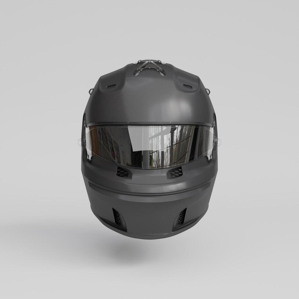 3d Render of Racing Helmet photo