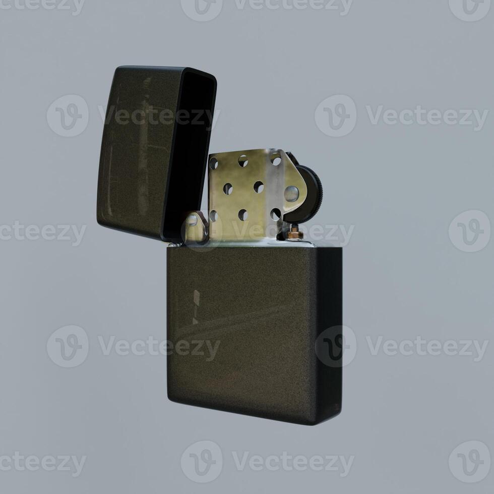 3d Render of Lighter photo