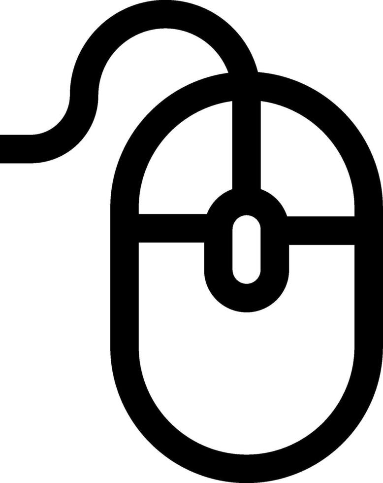 Computer mouse icon vector