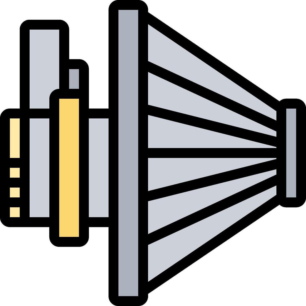 A speaker icon on a white background vector