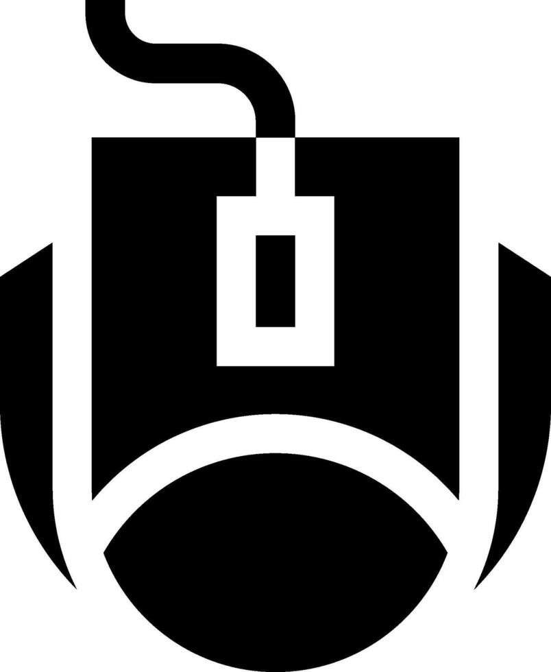 Computer mouse icon vector