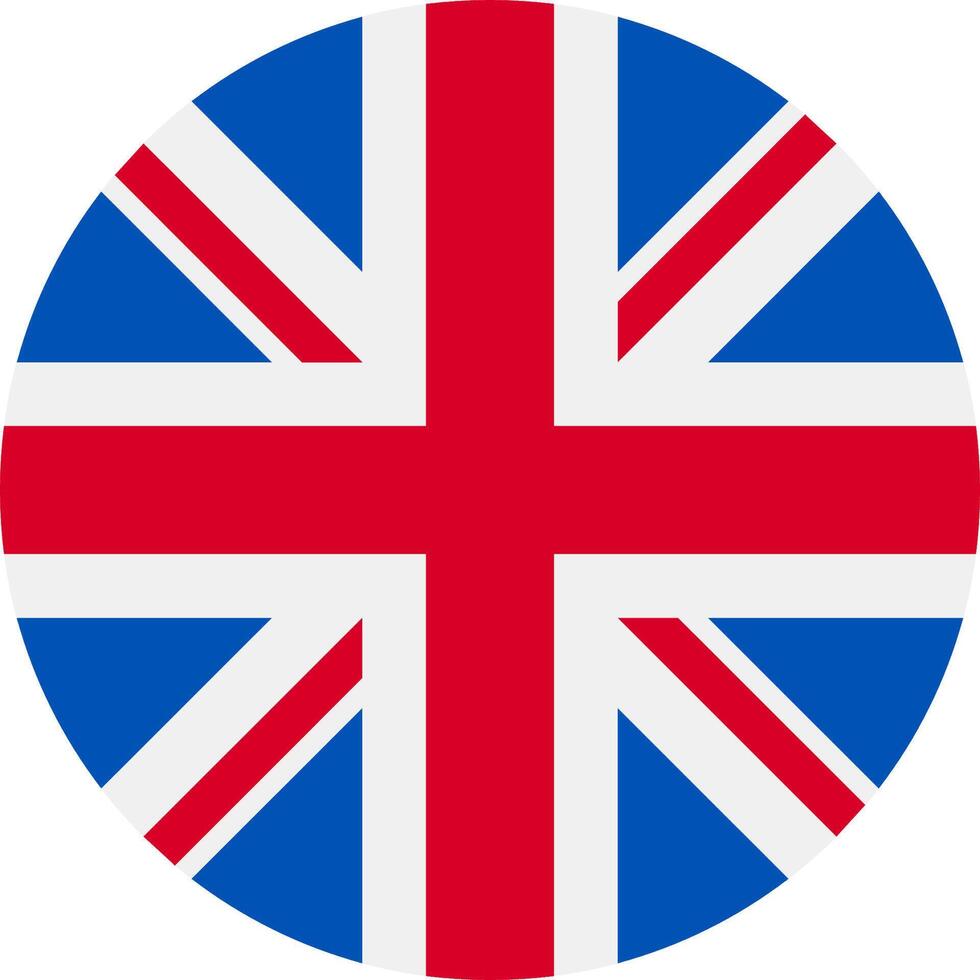 The flag of united kingdom vector