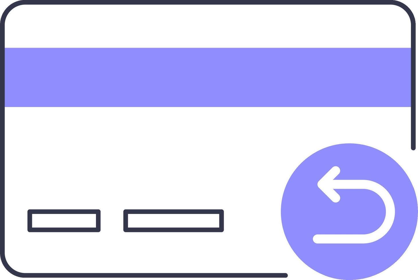 A credit card with a button and arrow pointing to it vector
