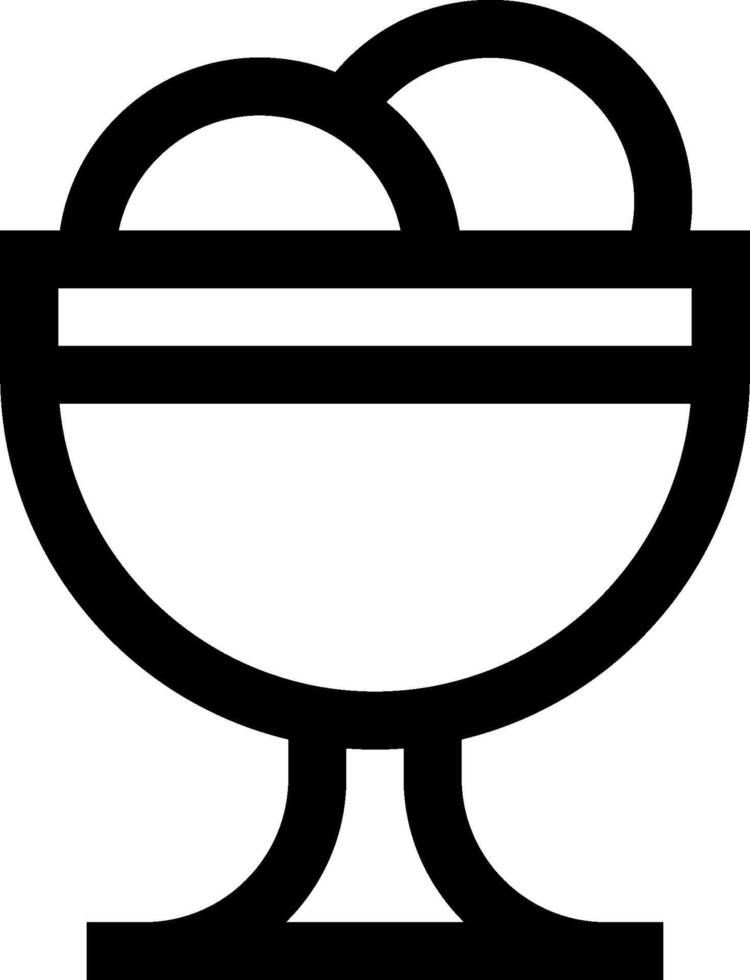 Ice cream icon illustration vector