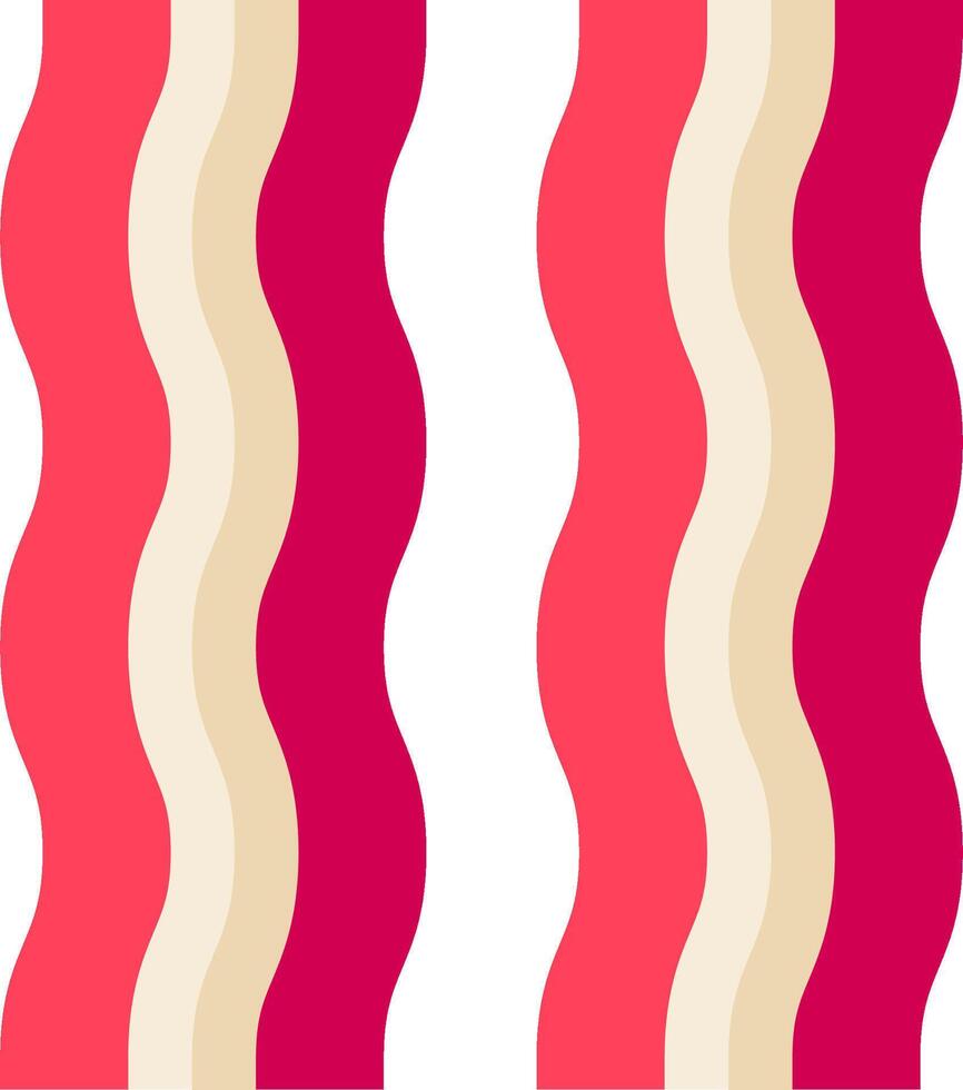 Bacon stripes fabric by jessiej on spoonflower - custom fabric vector