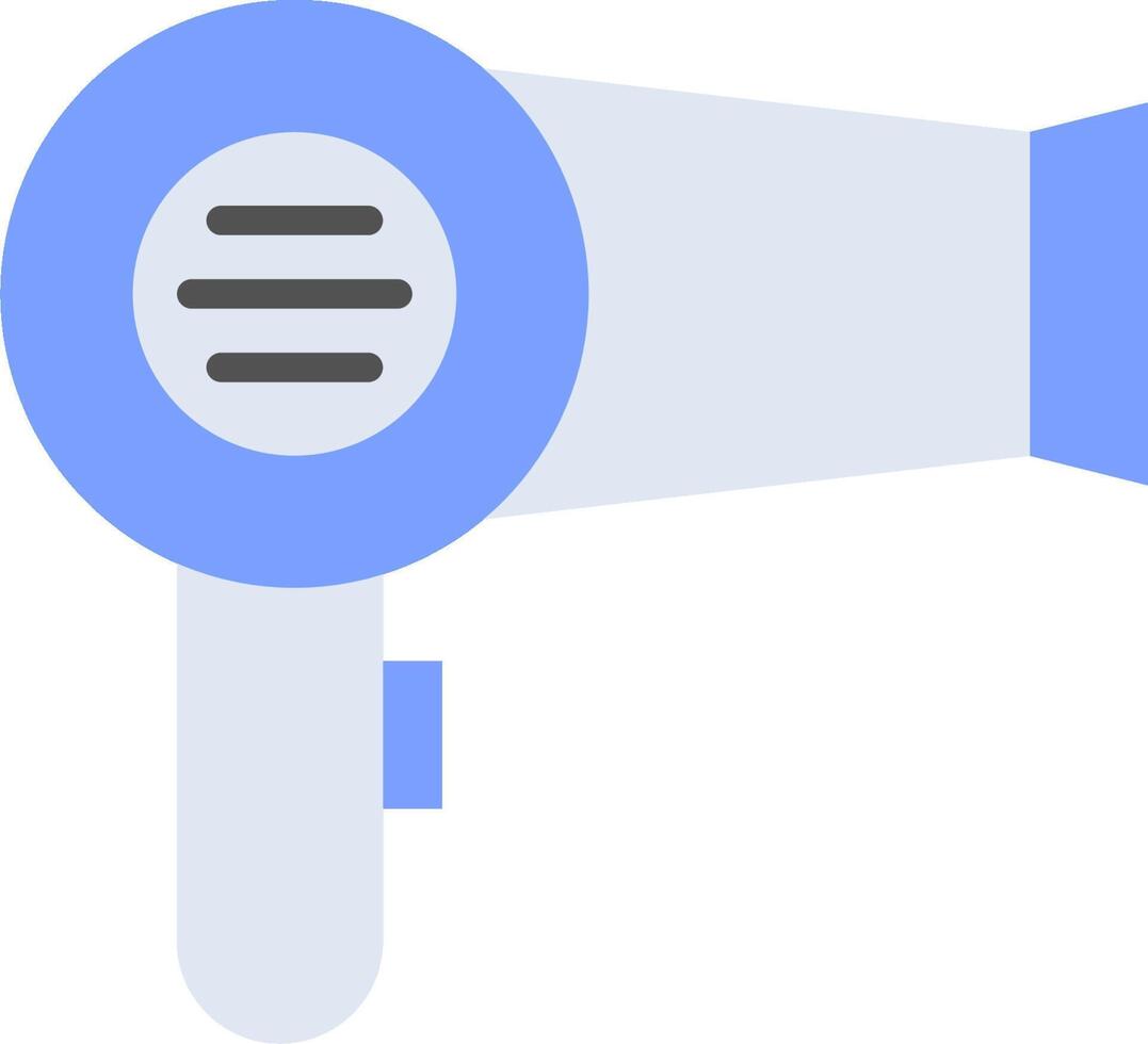 A blow dryer icon on a white background vector