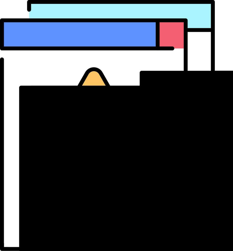 A black and white image of a computer screen vector