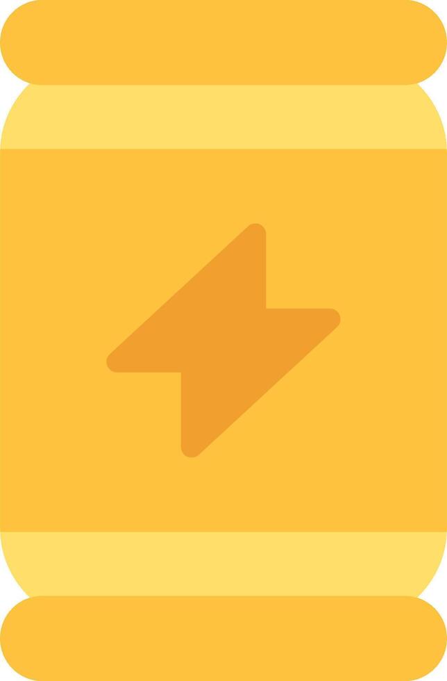 A yellow box with an arrow pointing up vector