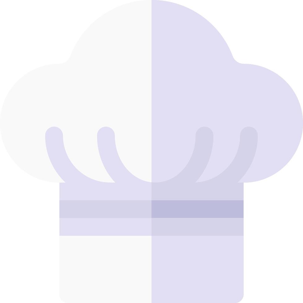 A chef hat on a white background vector