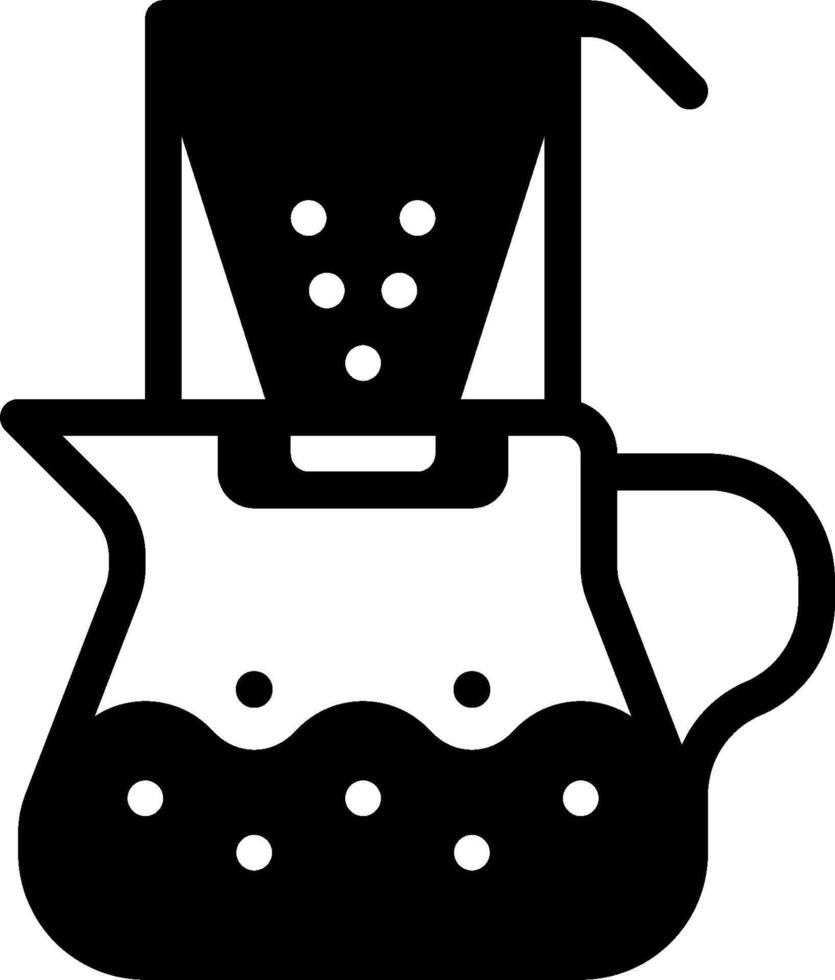 Coffee maker icon vector