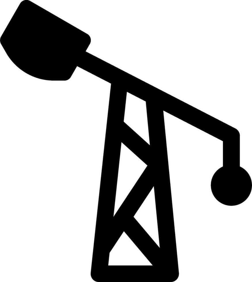 Oil pump icon illustration vector