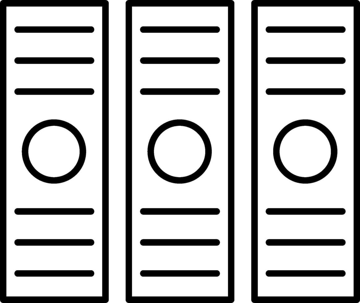File cabinet icon vector