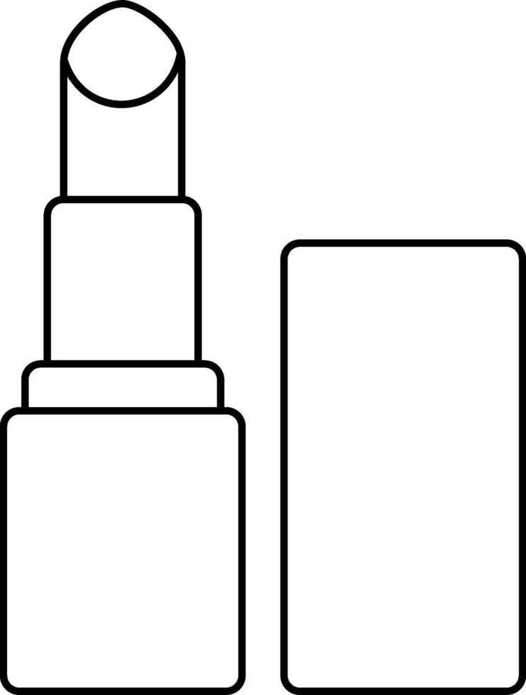 Lipstick illustration design vector