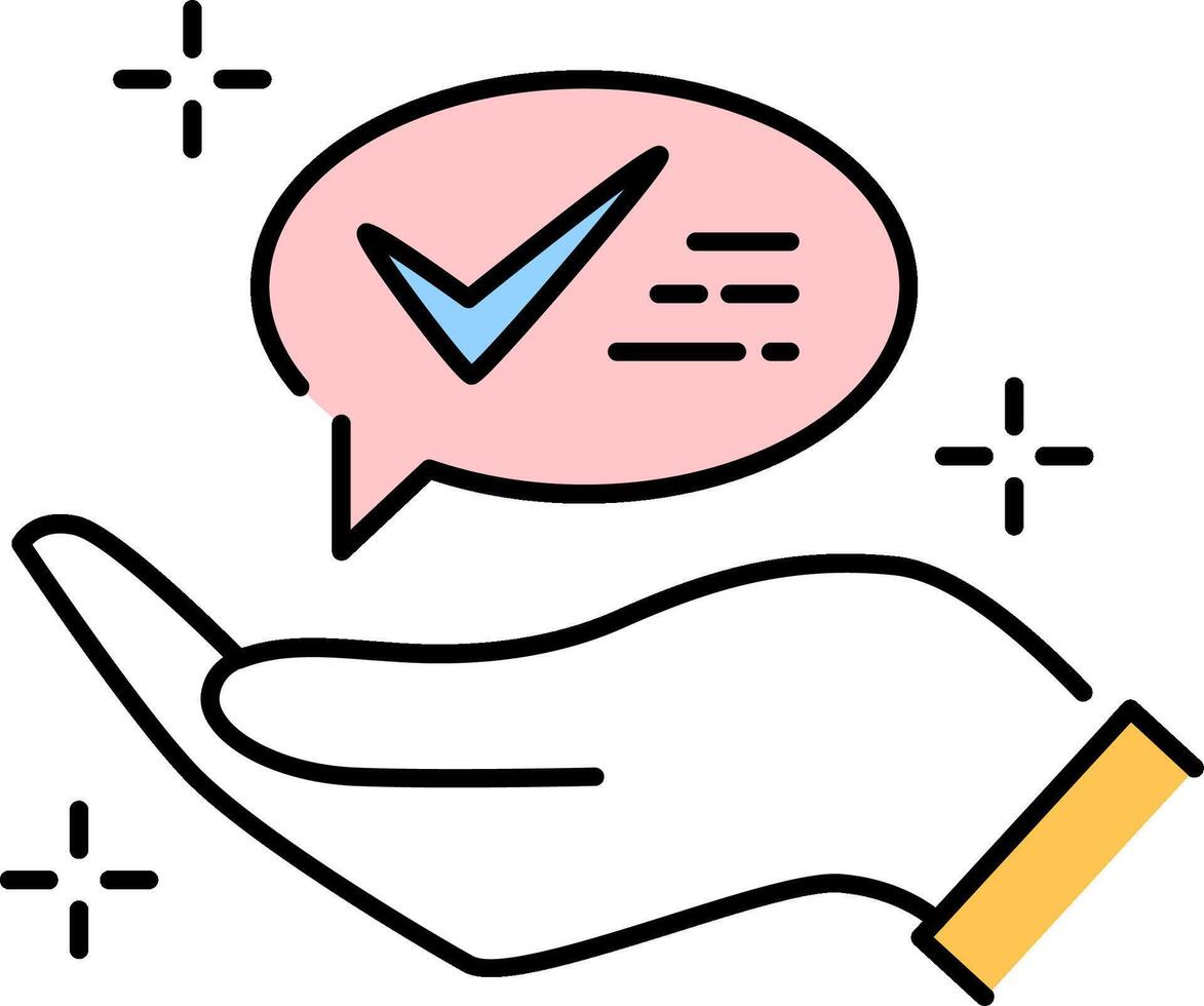Checklist illustration design vector