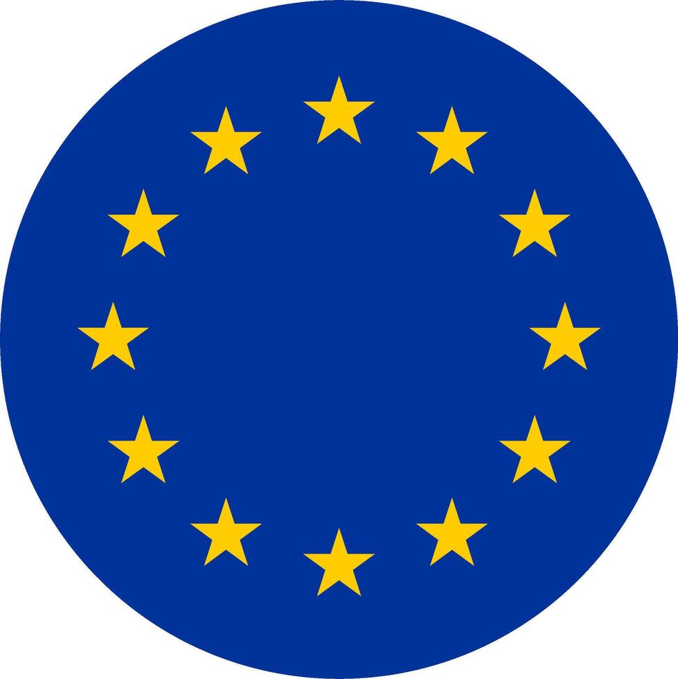 The european union flag vector