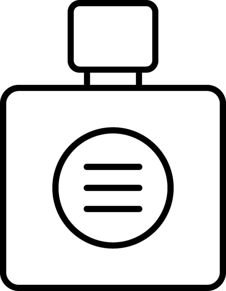 Perfume illustration design vector