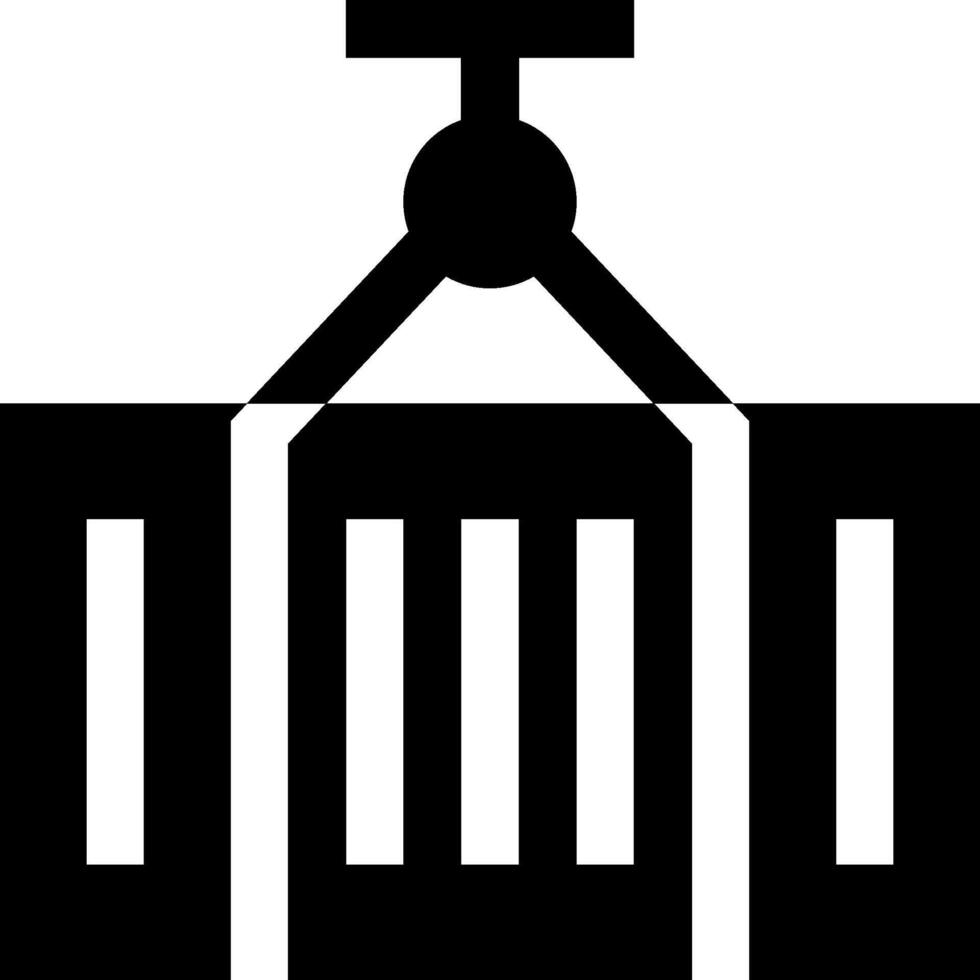 A black and white image of a building with a tower vector