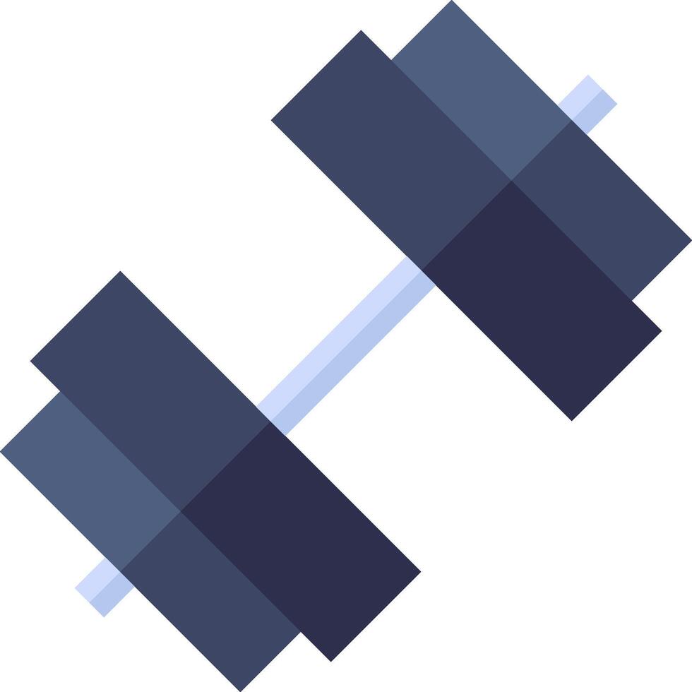 A dumbbell icon on a white background vector