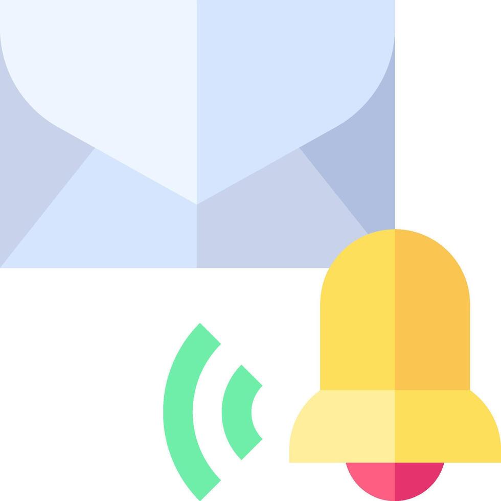 Email notification icon vector