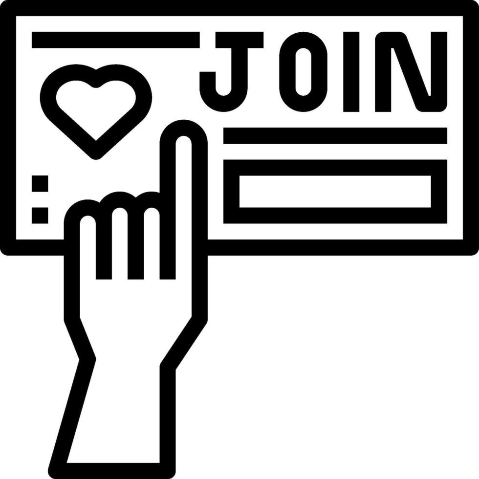 Join - free online dating site vector