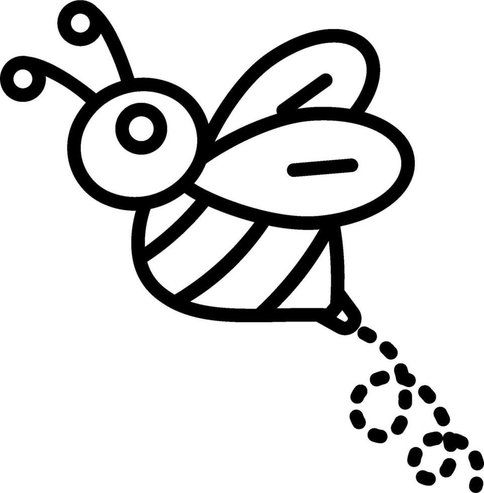 Bee coloring pages free printable coloring pages vector