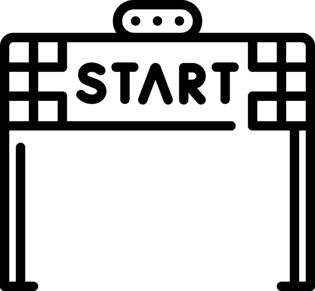 Start icon illustration vector
