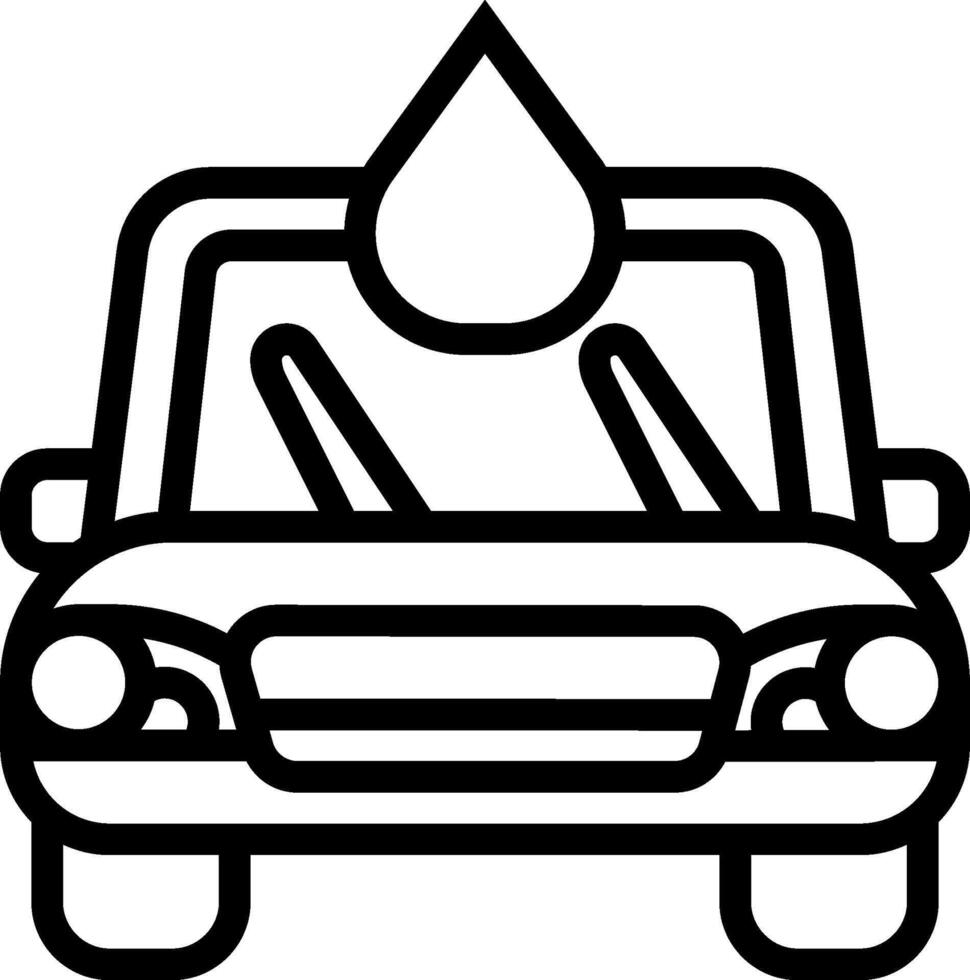 Car wash icon vector