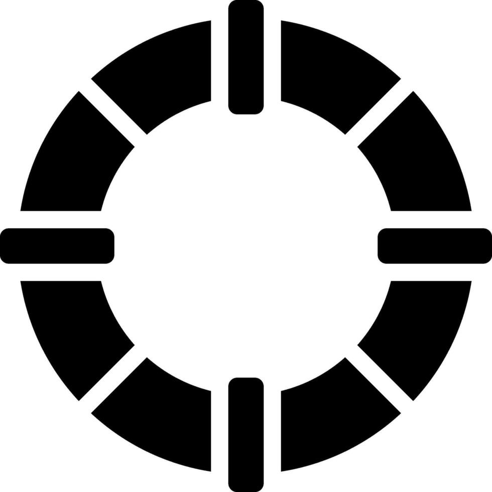 A black and white circle with a black line through it vector