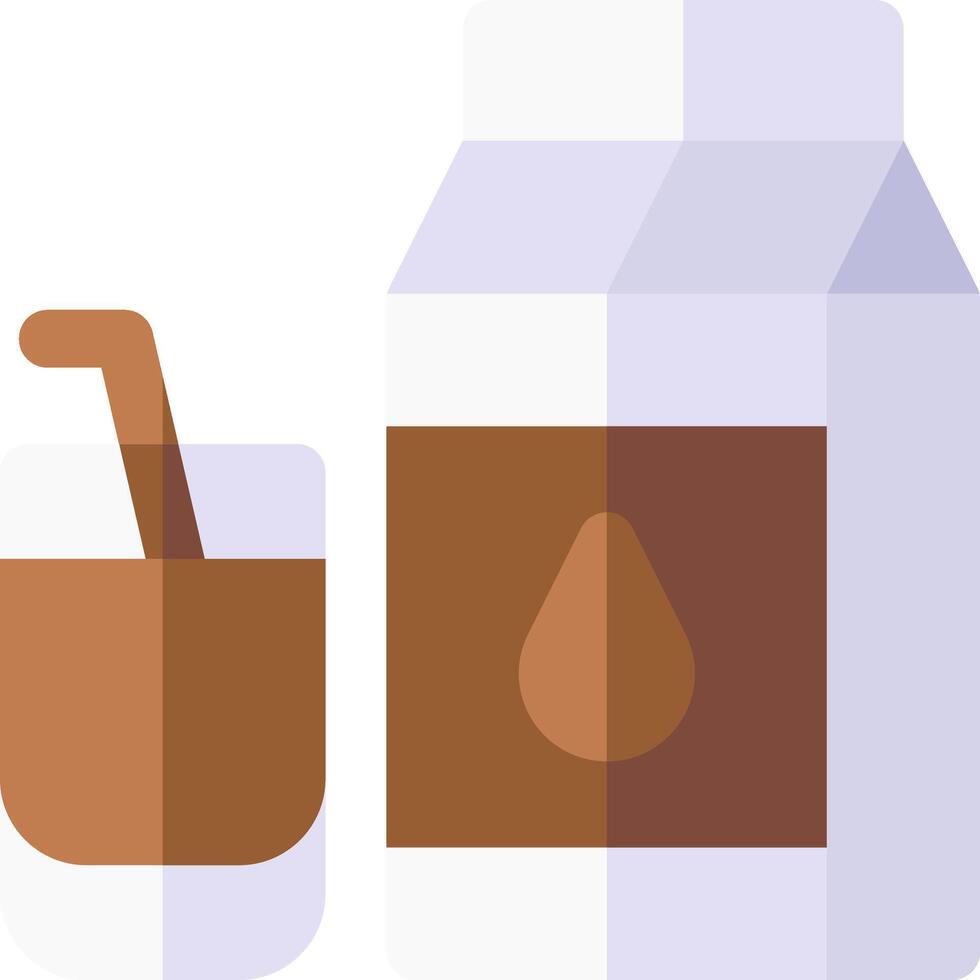 A bottle of milk and a glass of milk vector