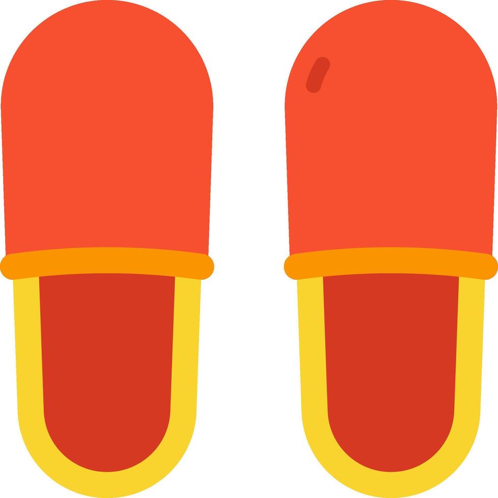 Slippers icon illustration vector