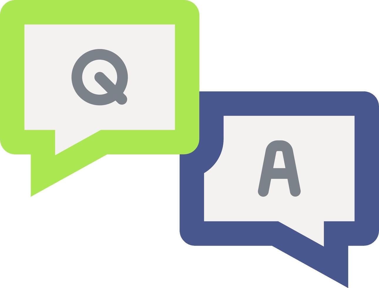 Qa illustration design vector
