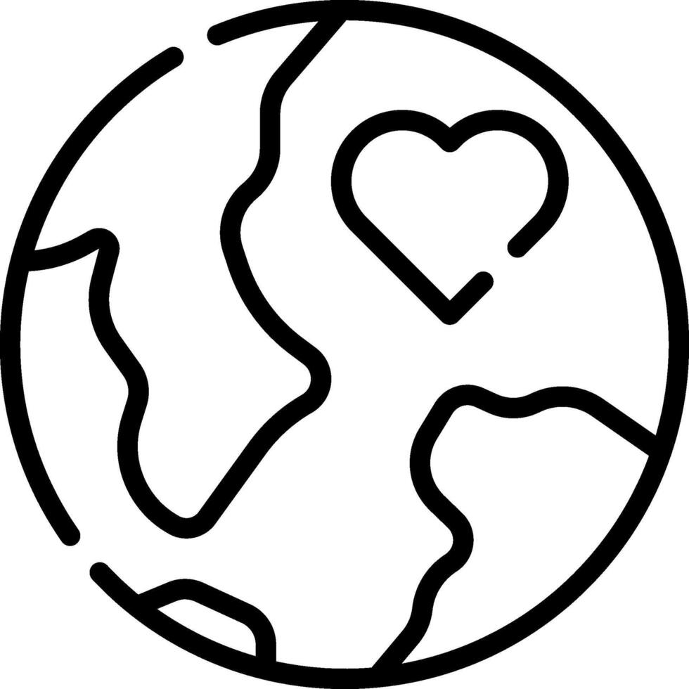 Earth day icon illustration vector