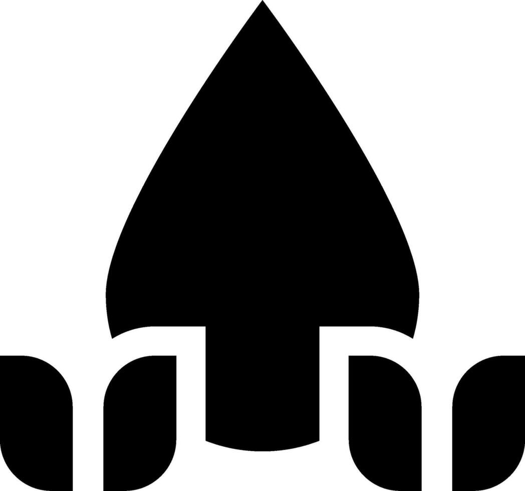 A black and white logo with a drop of water vector