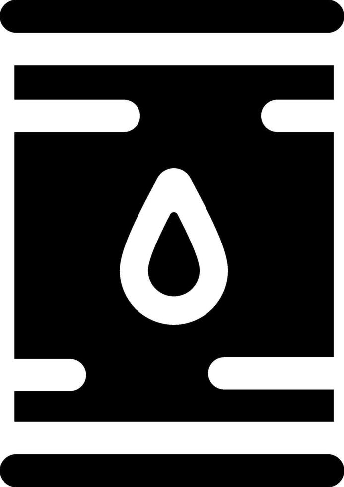 A black and white icon of a water drop vector