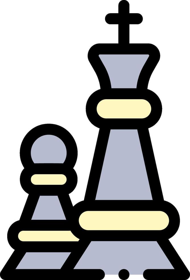 Chess pieces illustration vector