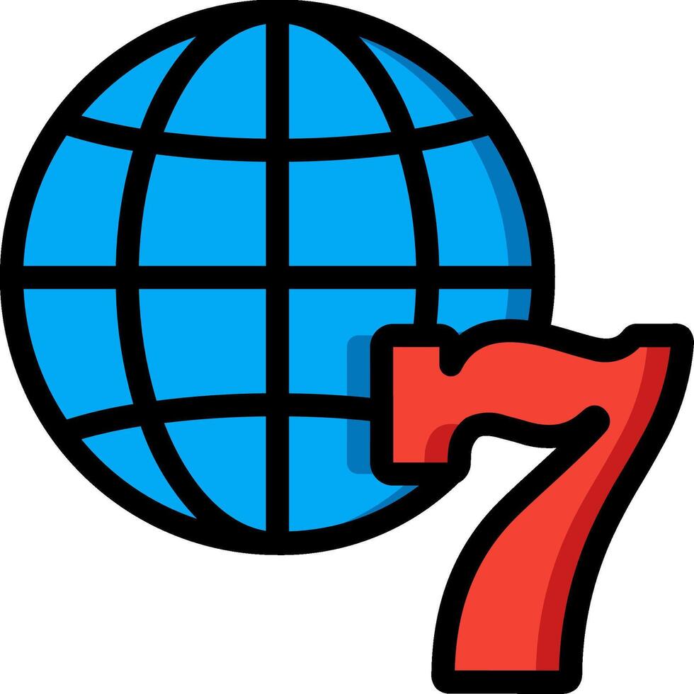 World map clipart vector