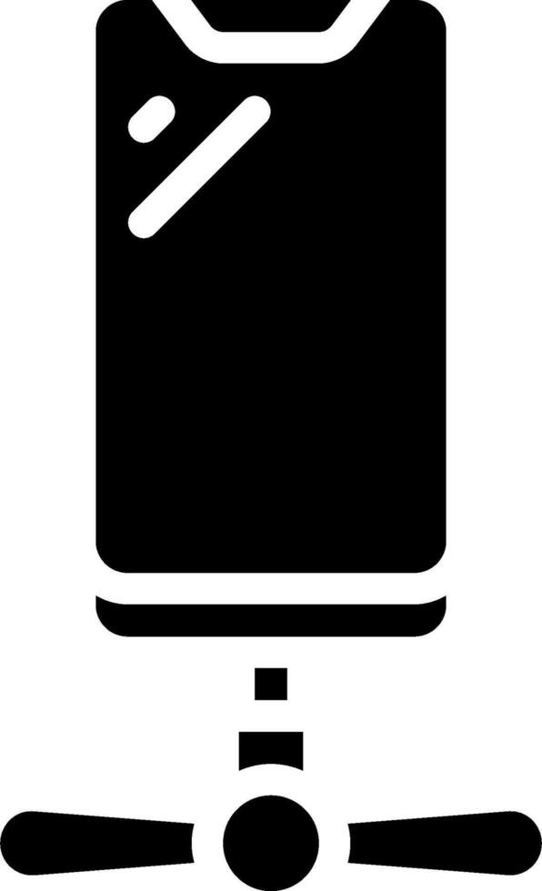 A black and white image of a computer monitor vector