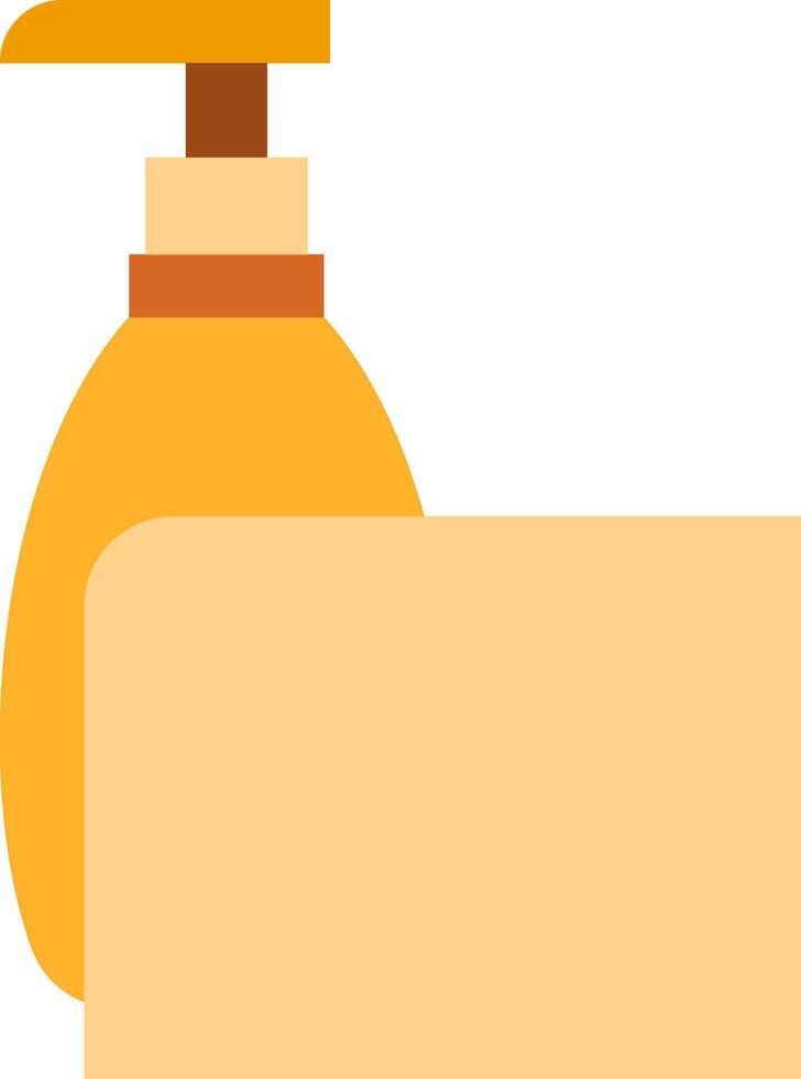 A soap dispenser and a soap bar vector